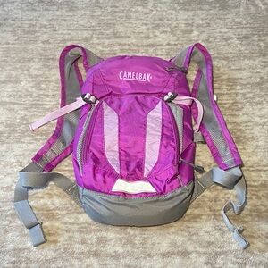 CamelBak Mini M.U.L.E Purple and Gray Backpack